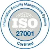 ISO 27001 certified